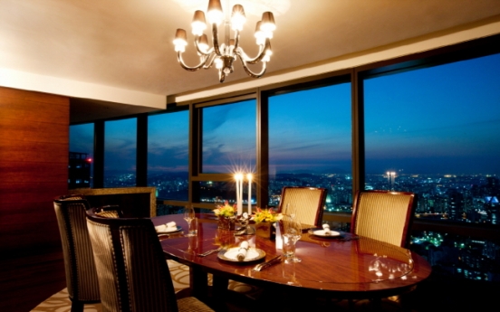 Luxury dining in presidential style