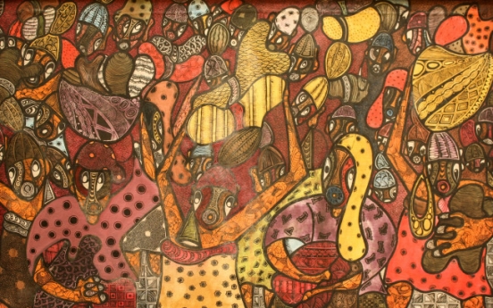 Nigerian contemporary art woos Koreans with color