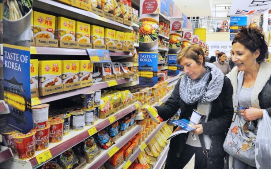 Korean taste appeals to U.K. customers