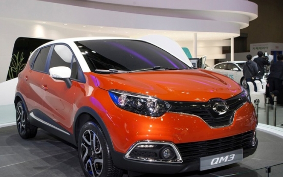 Renault Samsung Motors to begin early QM3 sales