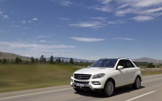 Mercedes-Benz Korea unveils 2014 M-Class