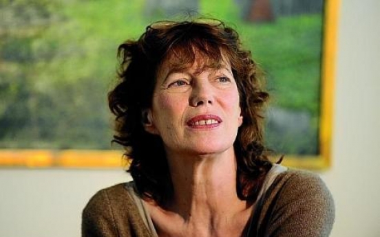 Japan honors Jane Birkin for tsunami relief effort