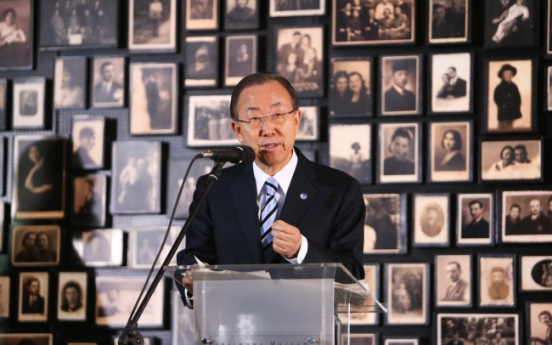 U.N. secretary-general visits Auschwitz memorial