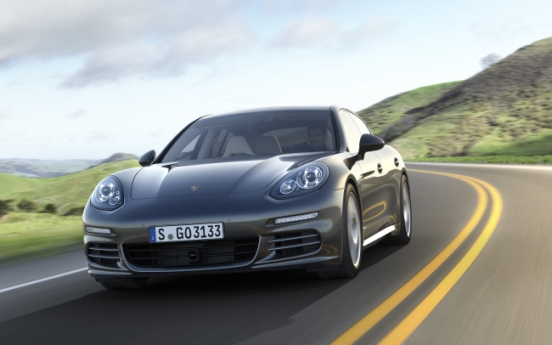 Panamera 4S, an upscale family car