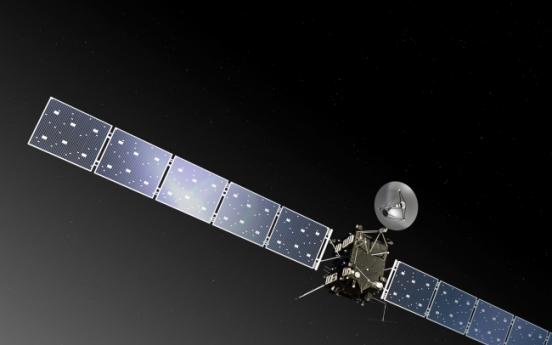 European probe on course for a landing on a comet