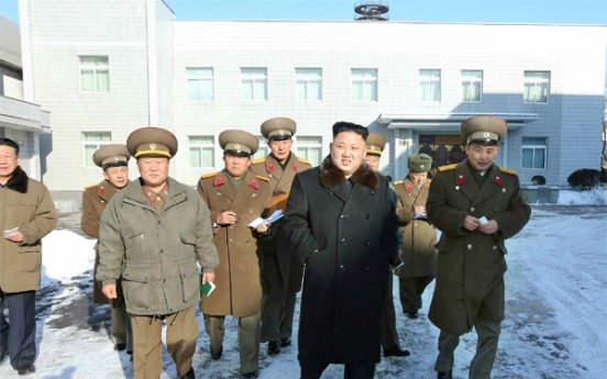 N.K. leader visits military institute after executing uncle