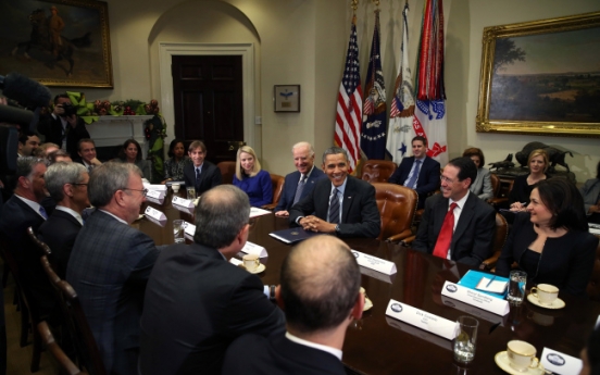 Obama meets with tech executives