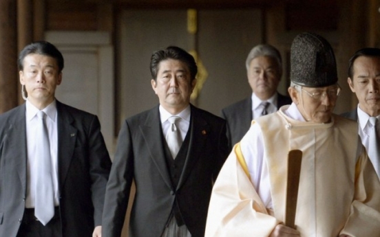 Abe’s war shrine visit enrages Japan’s neighbors