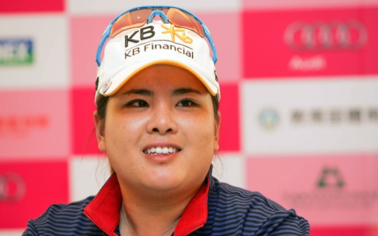 Park In-bee voted top female golfer