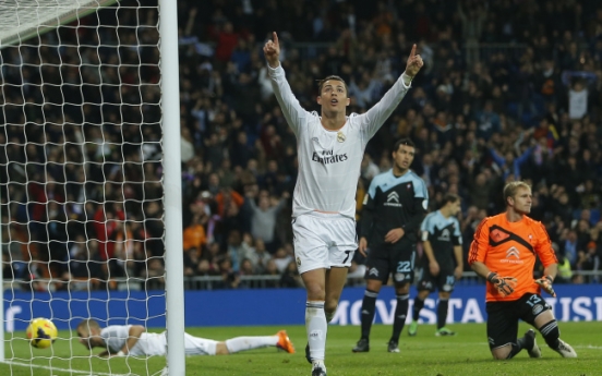 Ronaldo nets double as Real cruise