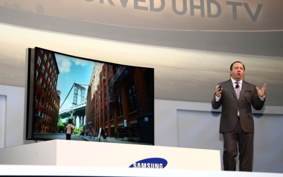 Samsung, LG showcase first bendable TVs