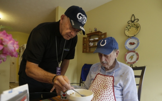 Growing number of seniors caring for other seniors