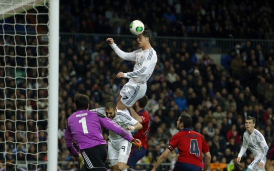 Madrid beats Osasuna in Copa del Rey