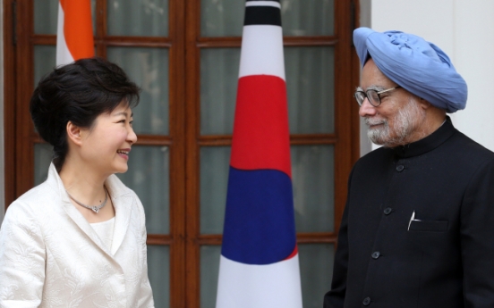 Korea, India agree to upgrade trade pact, diplomatic relations