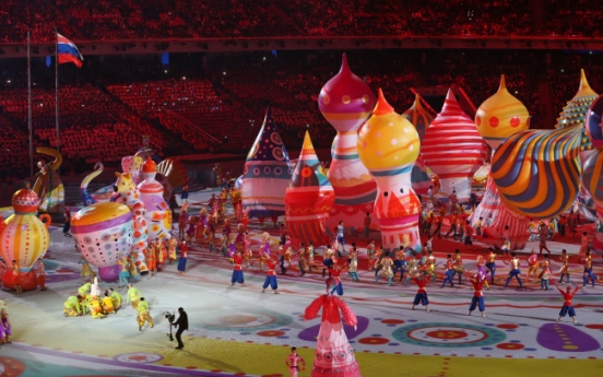 Sochi Olympics kick off with grand opening