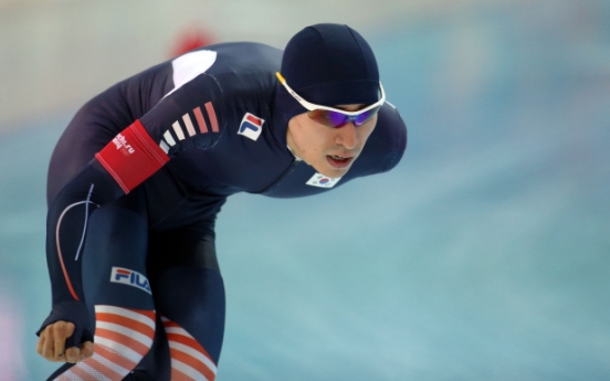 Speed skater Lee Seung-hoon finishes 12th in men's 5,000 meters