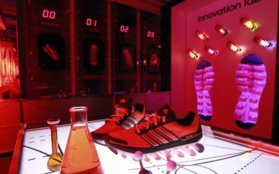 Adidas opens pop-up store