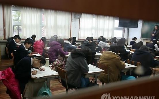 Korean students sleep just 5.5 hours a day: survey