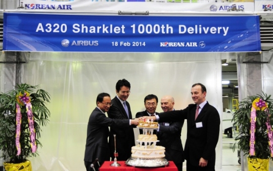 [Photo News] 1,000th delivery of the A320 sharklet