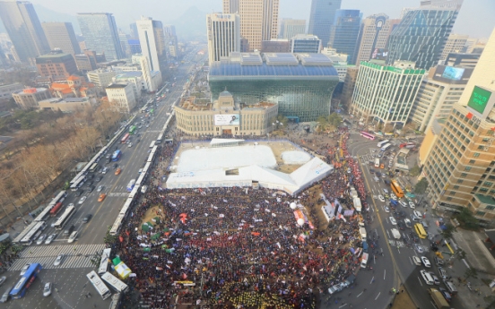 Labor unions stage one-day strike