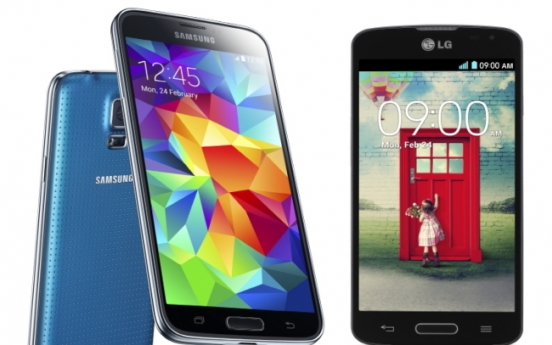 Samsung shows off Galaxy S5 at MWC