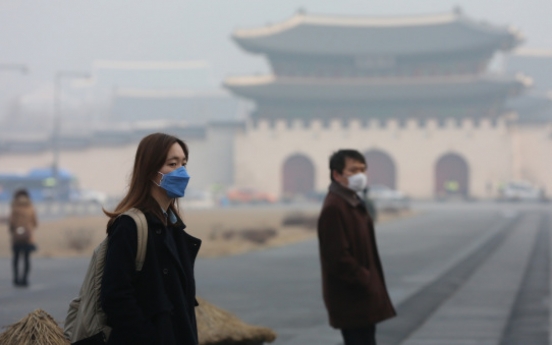 Korea issues contingency plans for fine dust