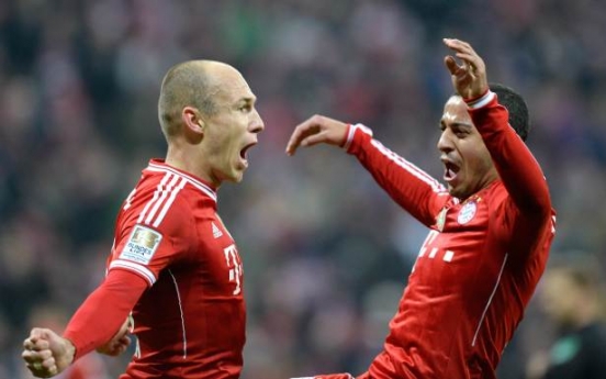 Madrid, Robben headline soccer poll