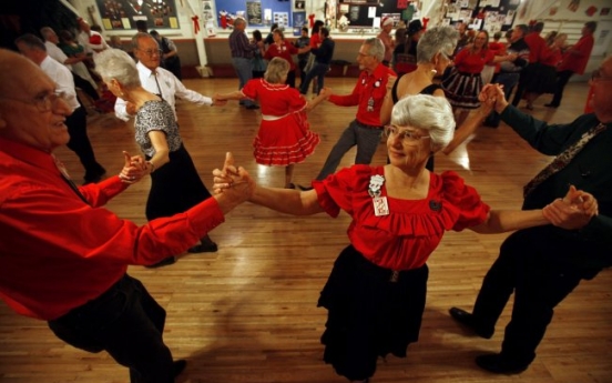 Square dancing heals the heart