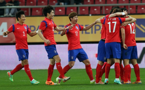 Korea beats Greece in pre-World Cup friendly