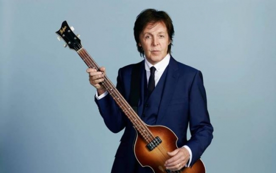 McCartney to hold concert in Seoul in May