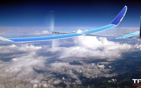 Tech giants look to skies to spread Internet