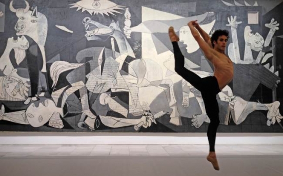 Picasso’s Guernica used as backdrop to dance