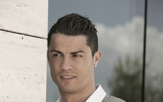 Cristiano Ronaldo models for TAG Heuer