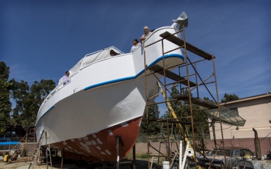 In landlocked Sun Valley, a small ship is taking shape