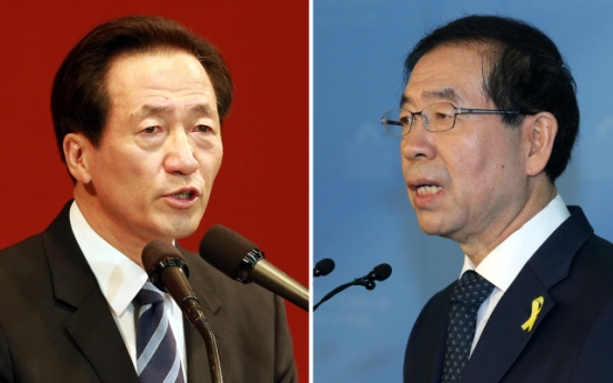 [Newsmaker] Rivals square off in Seoul mayoral race