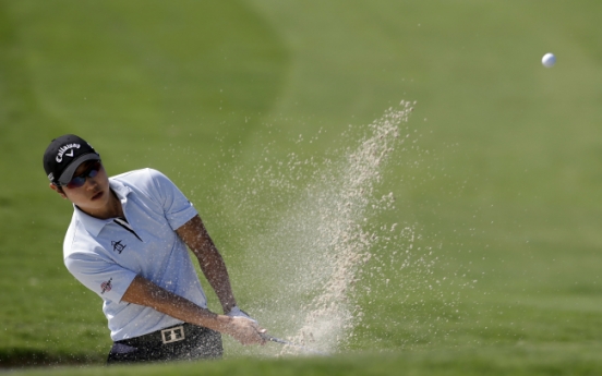 Hanson takes lead at Byron Nelson