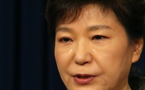 Park vows drastic reforms in tearful apology