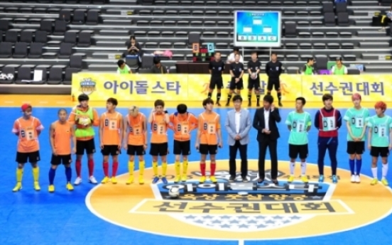 Beast, Infinite to compete in futsal matches