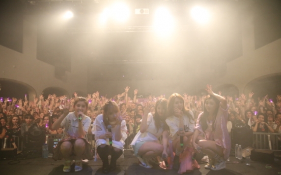 4minute holds solo showcases in Sweden, Spain