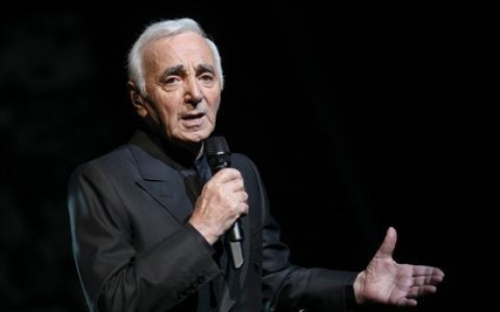 Charles Aznavour dazzles London at 90