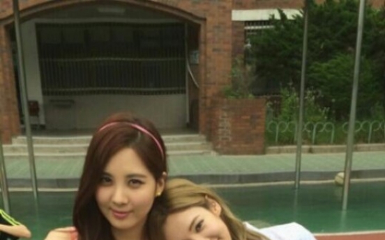 SNSD’s Seohyun and Hyoyeon train for hot body together