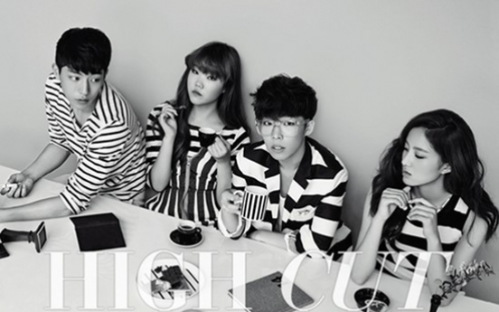 Akdong Musician pose with ‘real models’ in High Cut editorial　