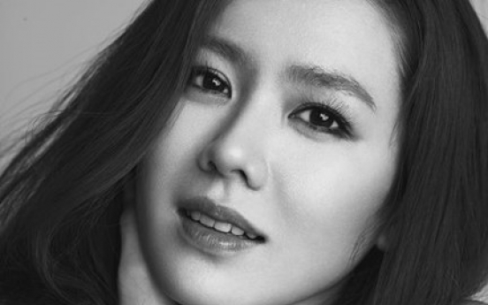 Actress Son Ye-jin as jewelry model