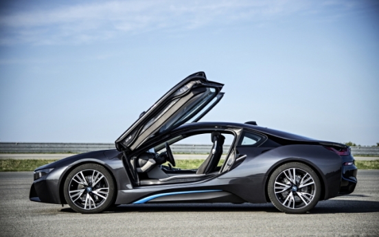 BMW i8 sports car to lure enthusiasts in Korea