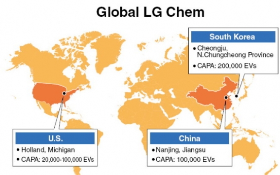 LG Chem to build JV battery plant in Nanjing