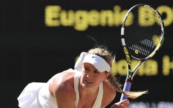 Bouchard into Wimbledon final