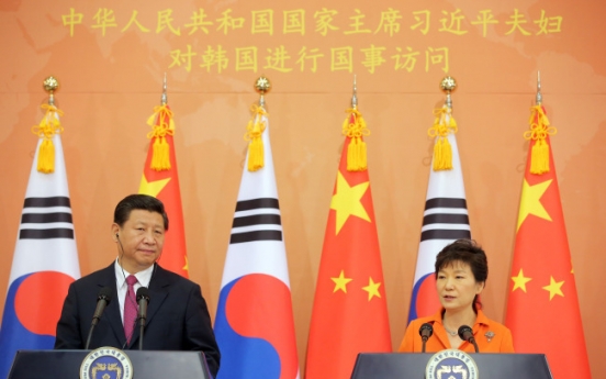 Park-Xi summit draws regional powers’ attention