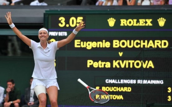 Kvitova wins 2nd Wimbledon title