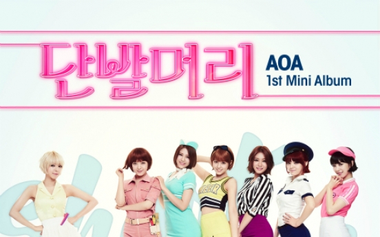 AOA on Billboard’s K-pop MV list with ‘Short Hair’