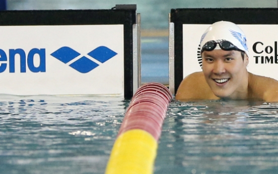 Park Tae-hwan secures third Asiad berth